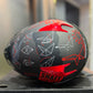Casco SHAFT 526 SP Evo Gris Rojo
