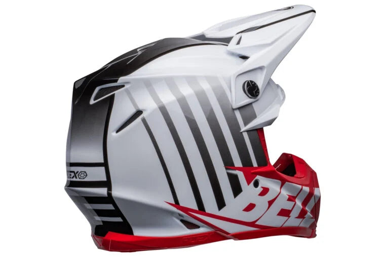 Casco Integral BELL Moto 9 S Flex Sprint Blanco