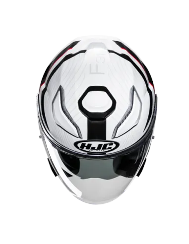 Casco HJC F 31 NABY - Negro Rojo