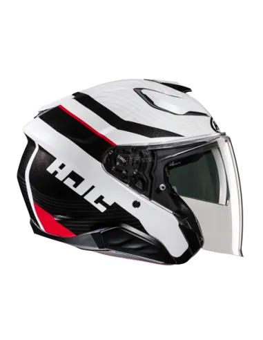 Casco HJC F 31 NABY - Negro Rojo