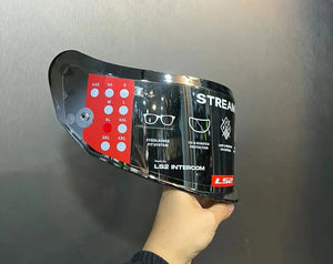 Visor Transparente LS2 FF 808 Stream II - Plata