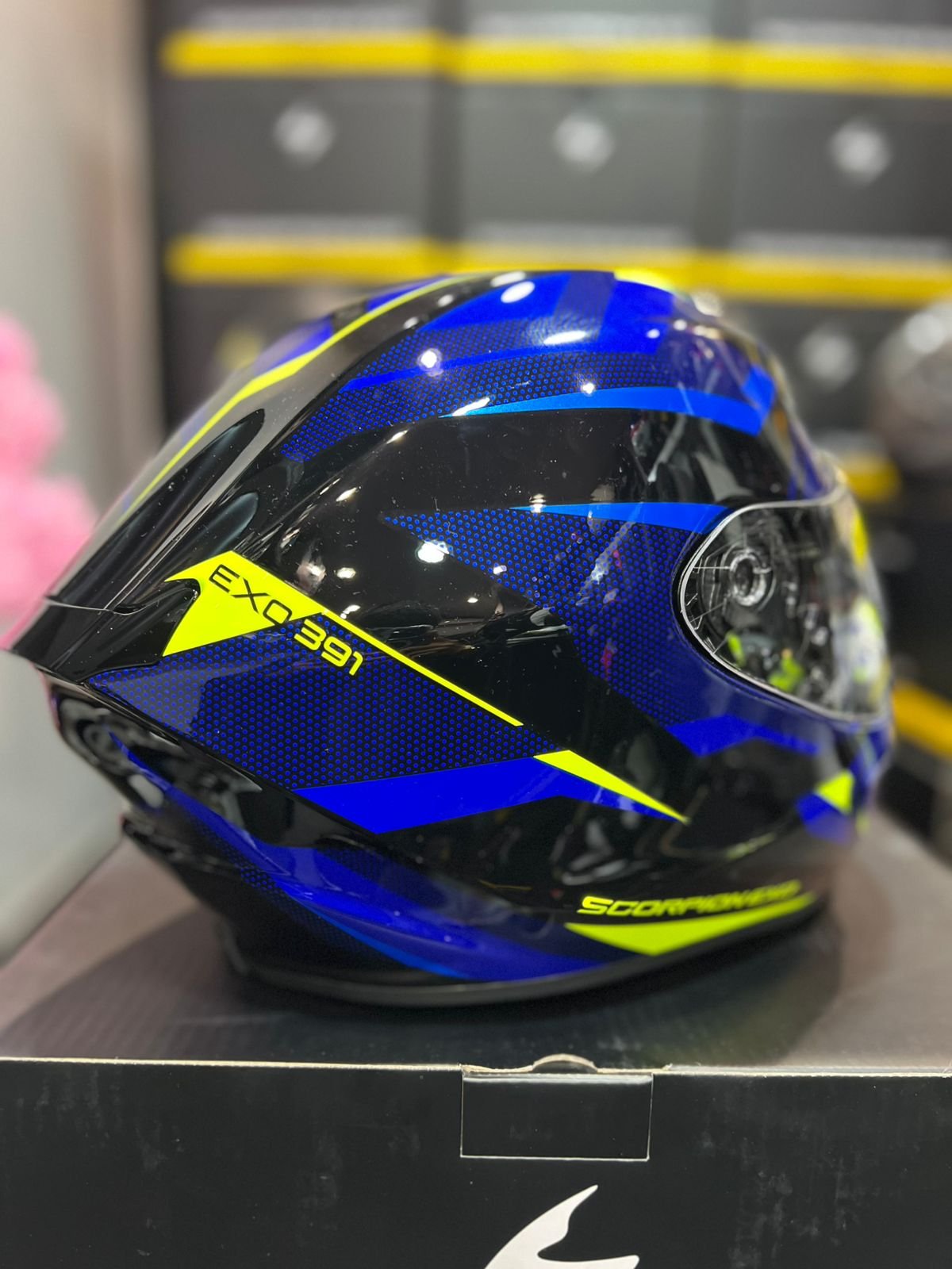 Casco SCORPION EXO 391 AAXO Azul