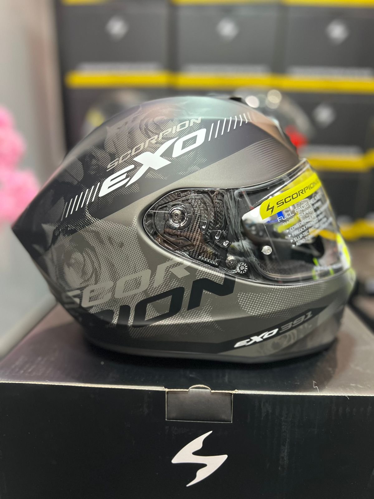 Casco SCORPION EXO 391 AVA Gris