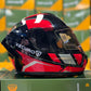 Casco Integral XECURO 921 Neo Rojo Negro