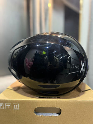 Casco X One 500RS Solid Negro Neon