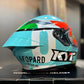 Casco KYT TT-REVO Leopard Prl Tricolore.