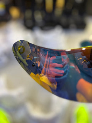 Visor SCORPION R420 Rojo Marte