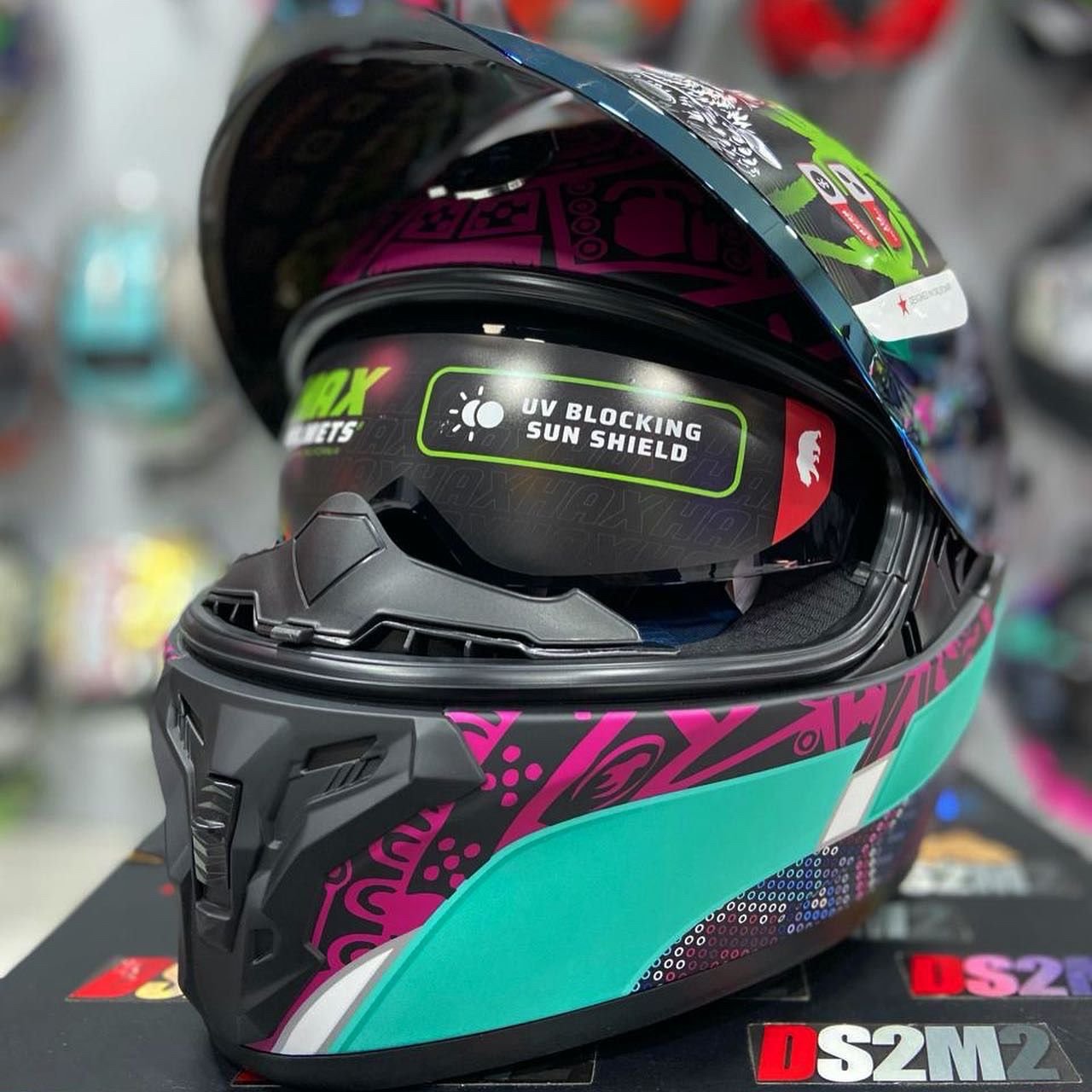 HAX Obsidian Huichol Aqua