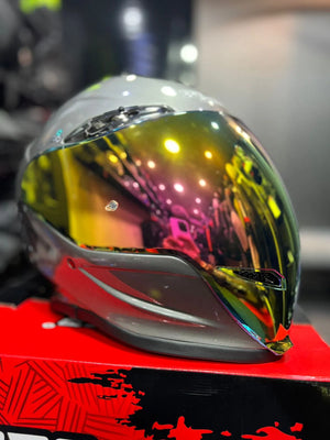 Casco PRO RIDER 711 Plateado