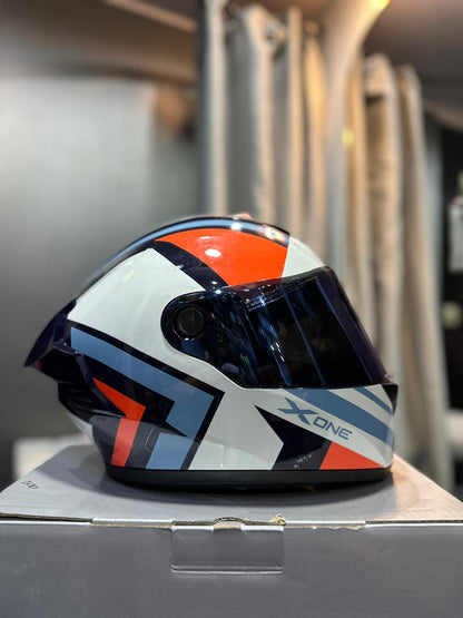 Casco X One 500RS Silik Naranja