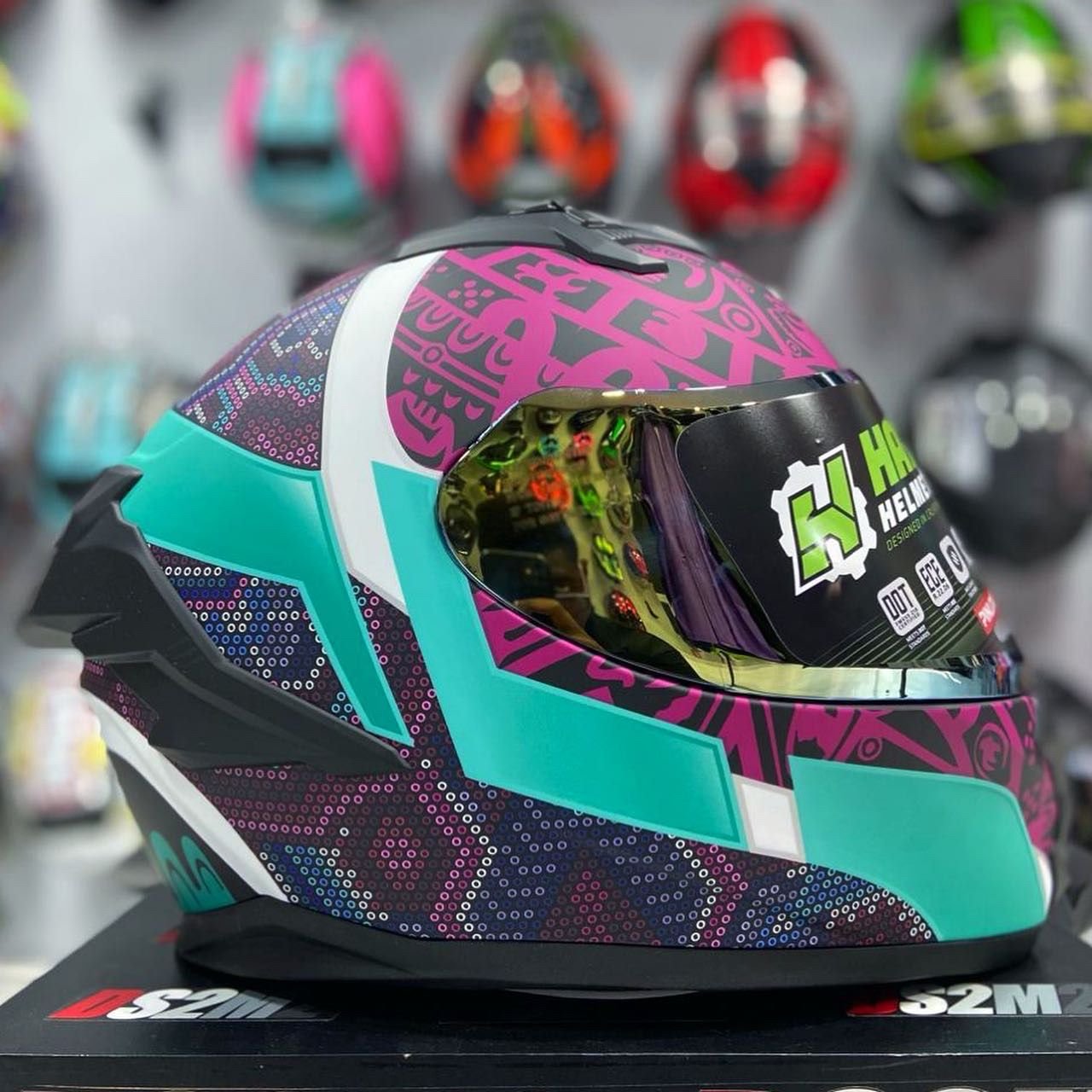 HAX Obsidian Huichol Aqua