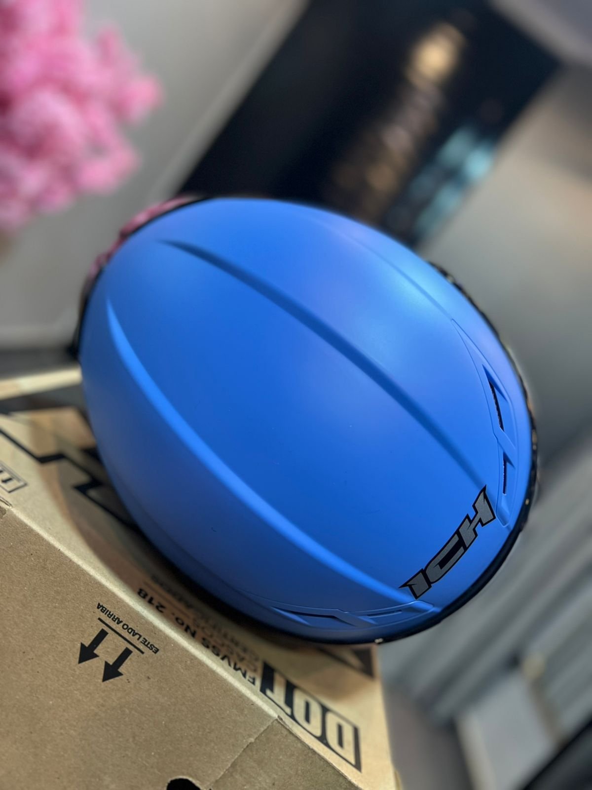 Casco Cerrado ICH 501SP Solid Azul