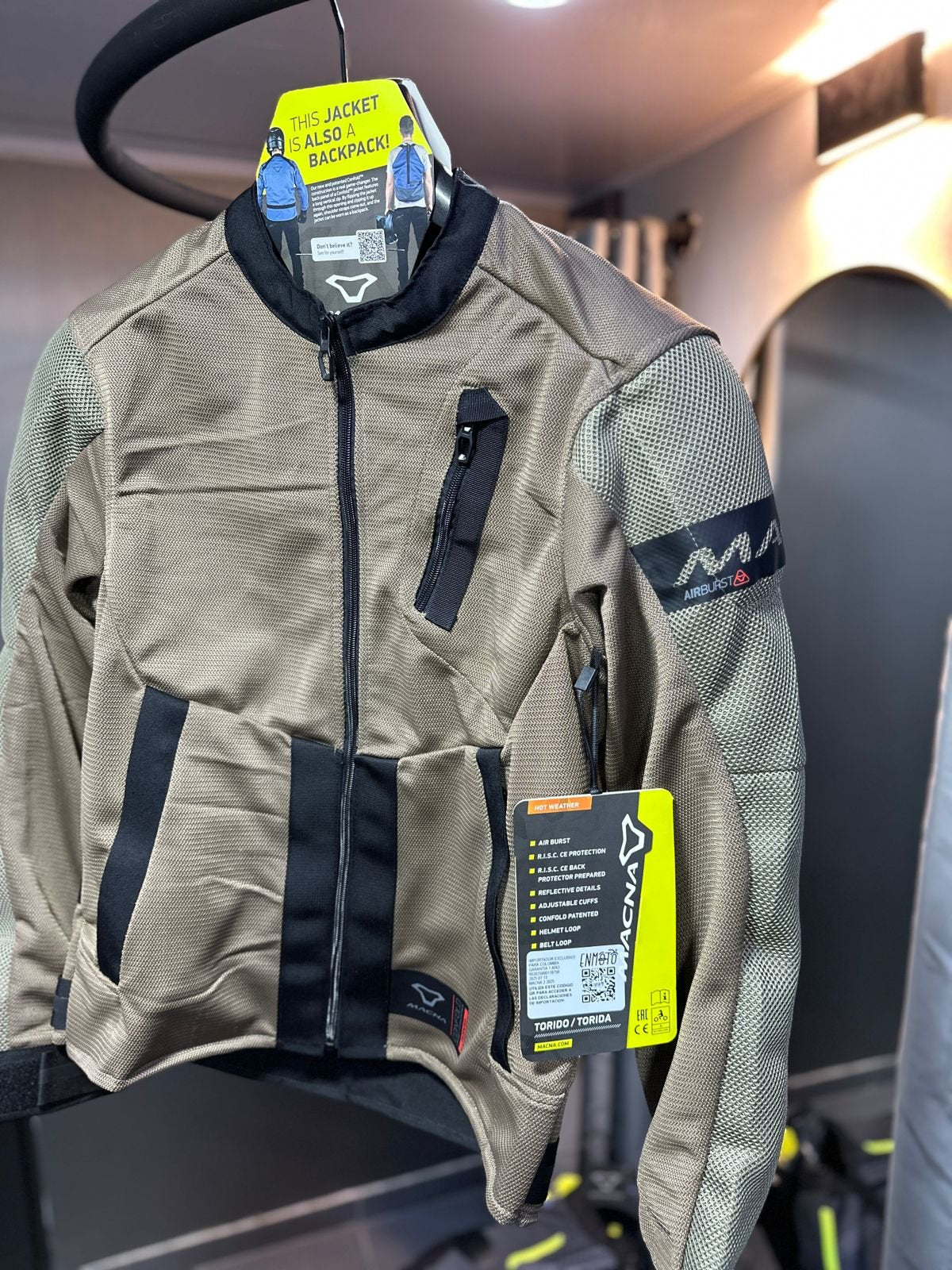 Chaqueta MACNA Torido Cafe