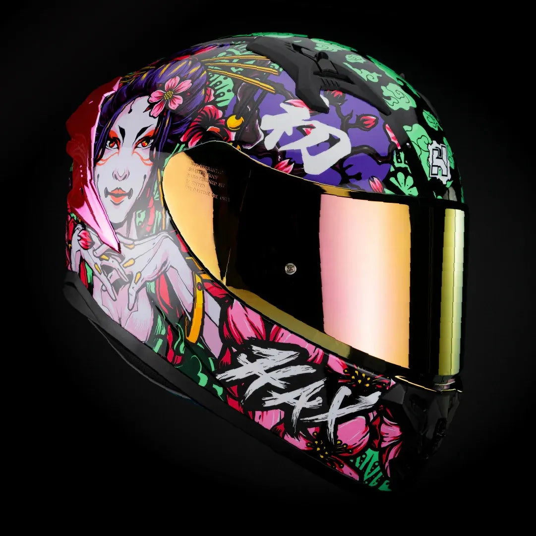 Casco HAX Obsidian Geisha