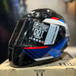 Casco Cerrado ICH 501SP Done Blanco Azul