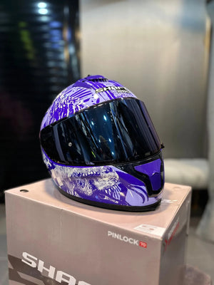 Casco SHAFT PRO SERIES 610DV Dino Mix Morado