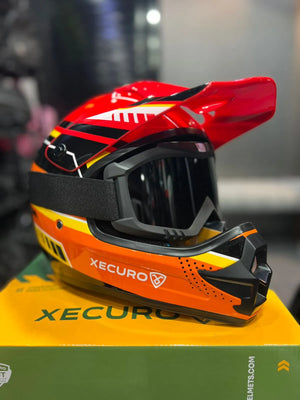 Casco Para niños XECURO 003 Naranja