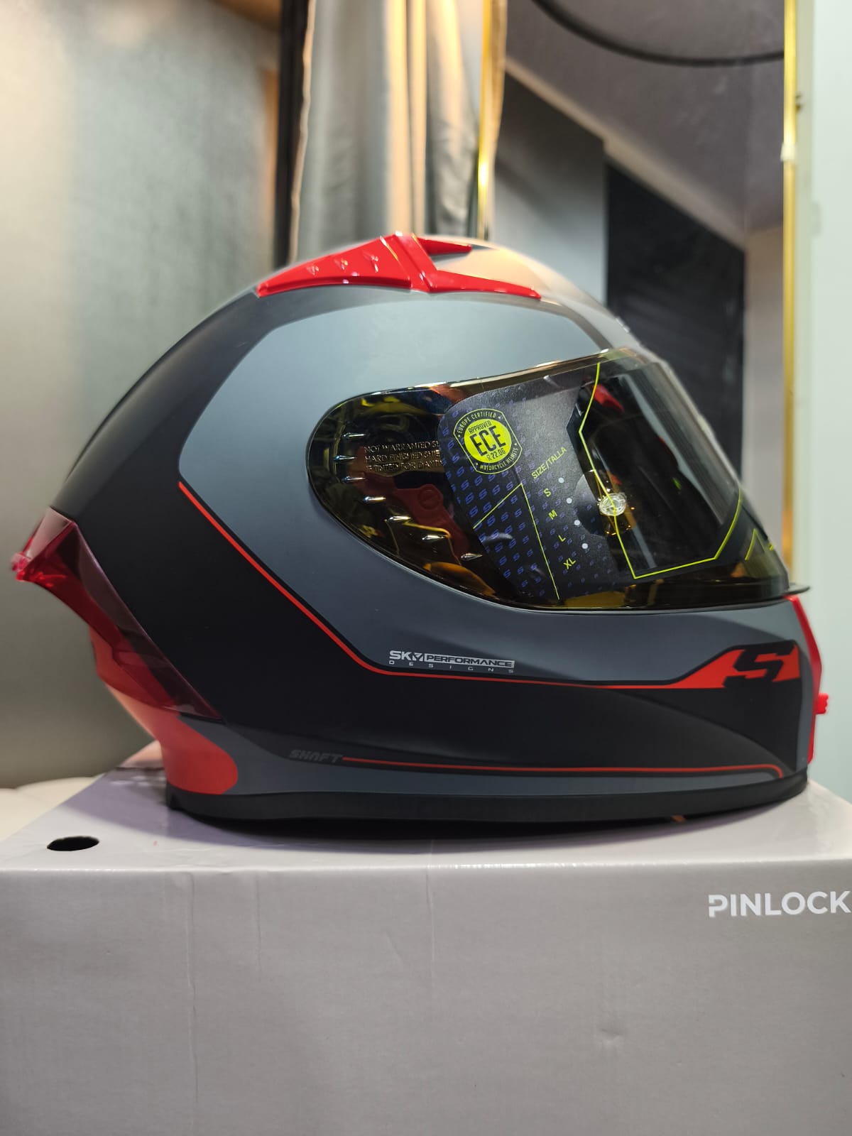 Casco SHAFT 526 SP Evo Undercover Rojo