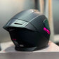 Casco SHAFT 549 SP Solid Negro Rosado
