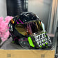 Casco HAX Force Negro Rosado