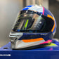 Casco SHAFT 596sp Azul Naranja
