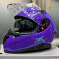 Casco SHAFT PRO SERIES 612 DV EVO Solid Morado