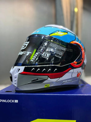 Casco SHAFT 584sp Sharky Azul