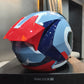 Casco Integral SHAFT 560 EVO Wuok Axul Rojo