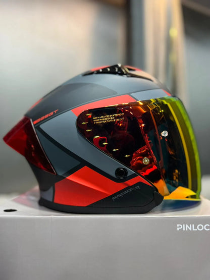 Casco SHAFT 226 GT Parker Rojo
