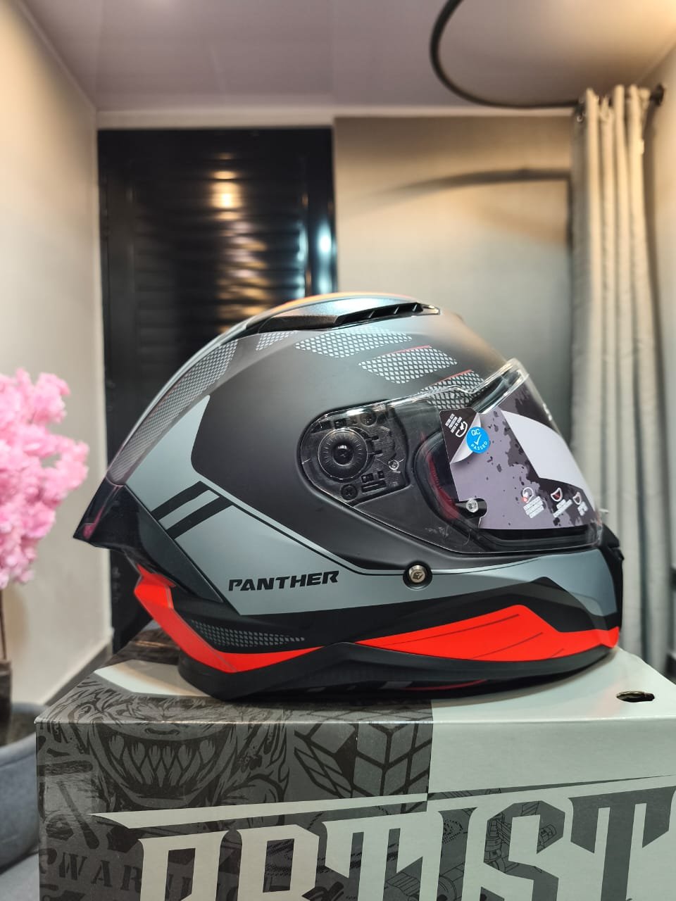 Casco SPARTAN Panther Narnaja