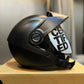 Casco Abierto ICH 102 Negro Mate