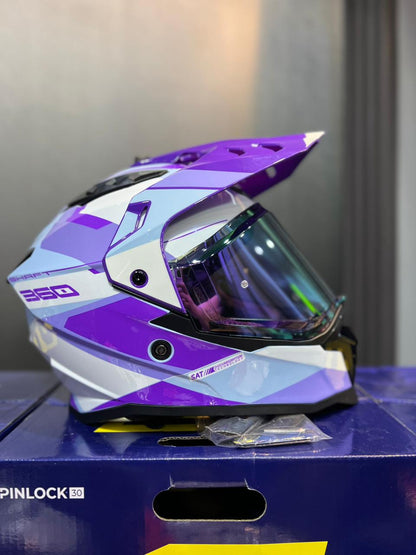 Casco Multiproposito SHAFT MX360 Misho Morado
