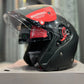 Casco Abierto SMK GTJ 501 Solid Negro