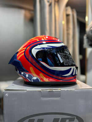 Casco X One 500RS Daruma Naranja