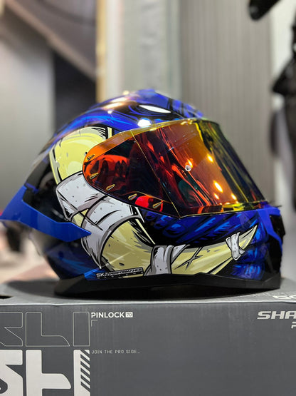Casco SHAFT PRO SERIES 609 Venom Mammoth II Azul