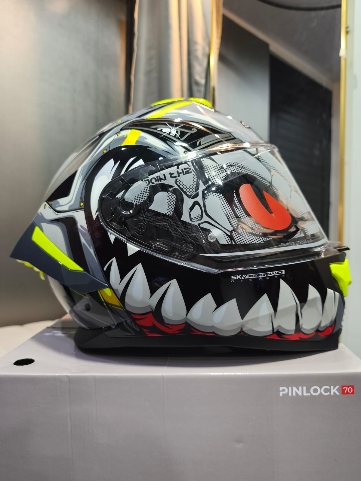 Casco SHAFT PRO SERIES 609 Venom Gris 2