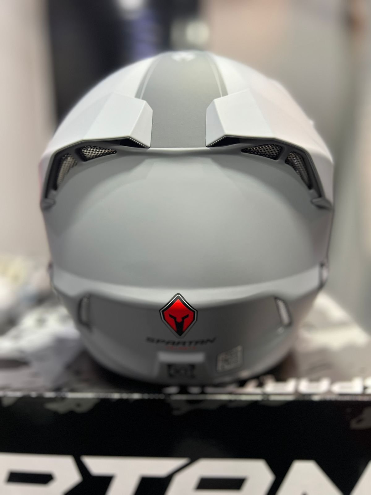Casco SPARTAN Wolf DS Gris