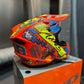 Casco HRO MX03 Racing Team Naranja