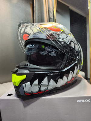 Casco SHAFT PRO SERIES 609 Venom Gris 2