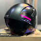 Casco Abierto ICH 102 NYXAR - Negro Morado