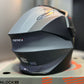 Casco Cross HRO MX340 DV Long Gris Naranja