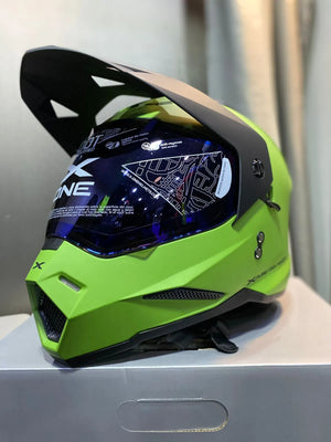 Casco X One MX328 DV Solid Verde