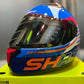 Casco SHAFT 582sp Evo Lineal Azul Rojo