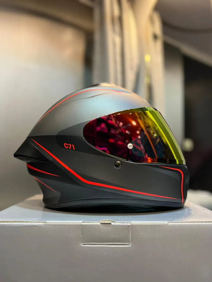 Casco HJC C71 Quez Rojo