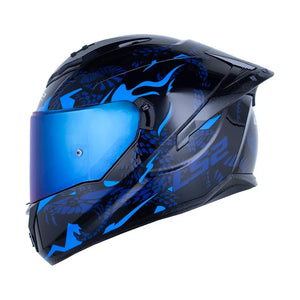 Casco LS2 FF806 MAMBA - Negro Azul