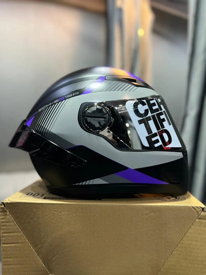Casco Integral ICH 501 SP Kyanu Gris Morado