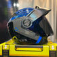 Casco SHAFT 212 Reverb Gris Claro Azul