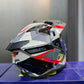 Casco Multiproposito SHAFT MX360 Misho Gris Rojo