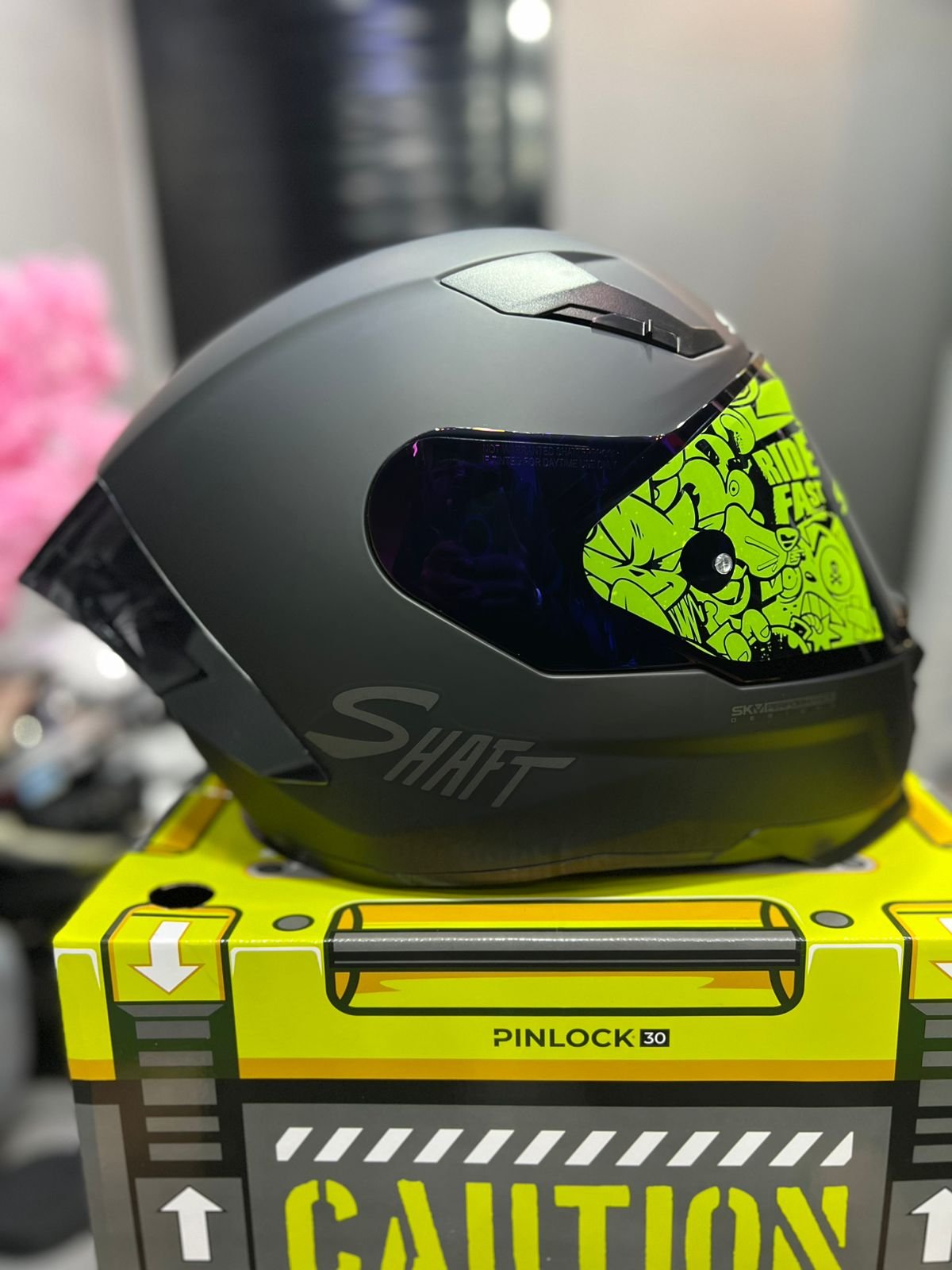 Casco Integral SHAFT 562R Negro Mate