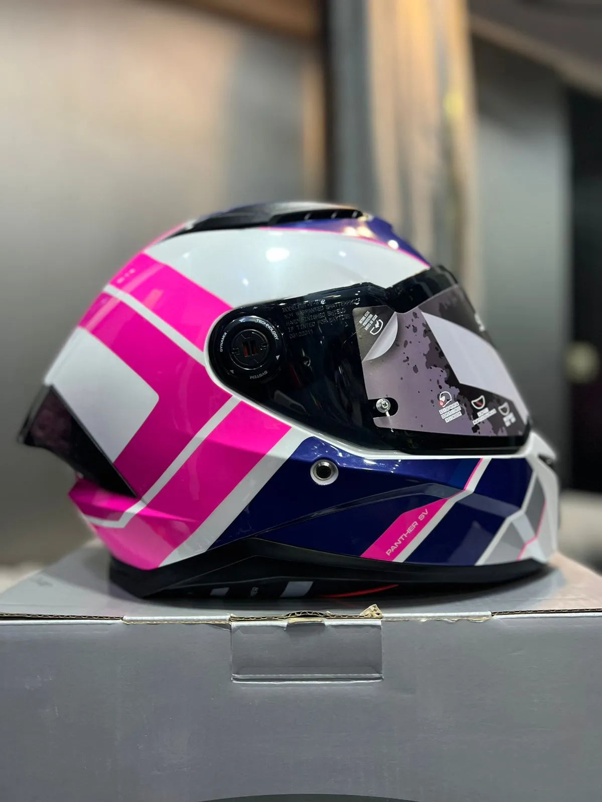 Casco SPARTAN Panther SV Valve Rosado